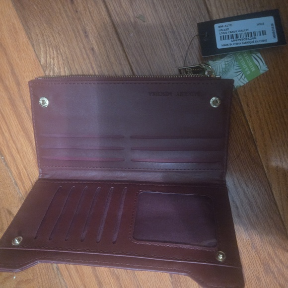 Justin Leather Card Wallet & BADGLEY MISCHKA - Picture 3 of 6